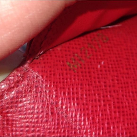 Authentic Louis Vuitton Studded Damier Sarah Wallet - Picture 9 of 10